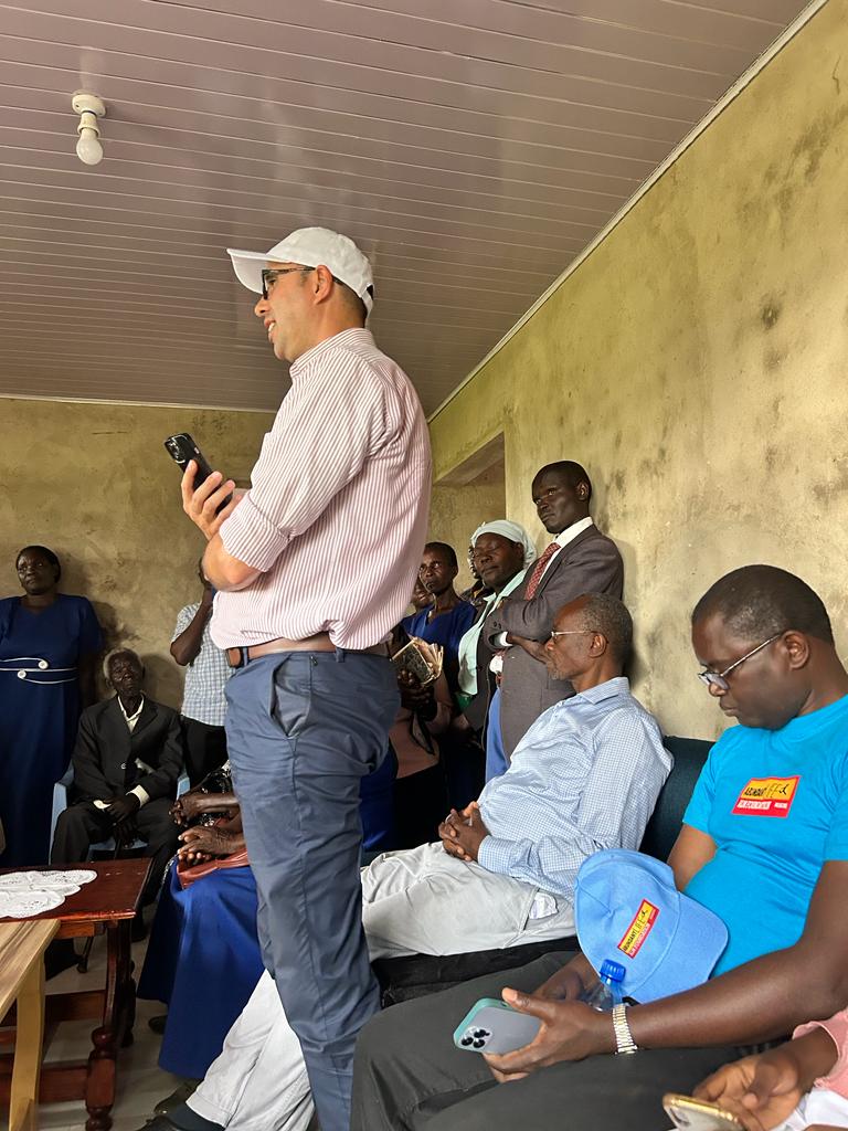 Widows name is Leokadia Akello Obunga